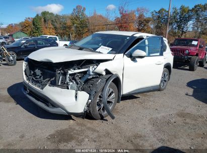 Lot #2996533639 2021 NISSAN ROGUE SV INTELLIGENT AWD