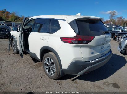 Lot #2996533639 2021 NISSAN ROGUE SV INTELLIGENT AWD