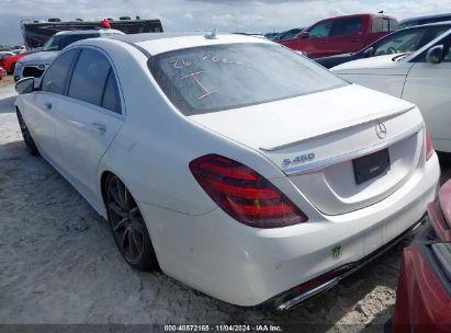 Lot #3037527436 2020 MERCEDES-BENZ S 450