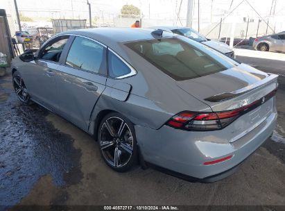 Lot #3034472713 2024 HONDA ACCORD HYBRID SPORT