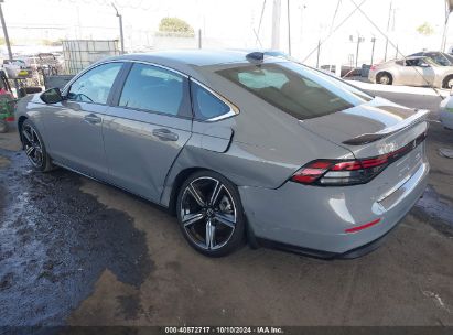 Lot #3034472713 2024 HONDA ACCORD HYBRID SPORT