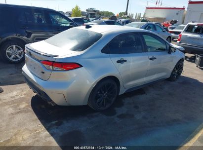 Lot #2990356296 2020 TOYOTA COROLLA SE NIGHTSHADE EDITION