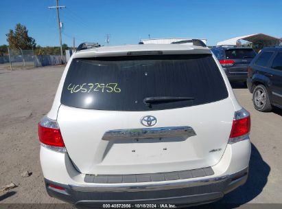 Lot #2995299143 2013 TOYOTA HIGHLANDER PLUS/SE