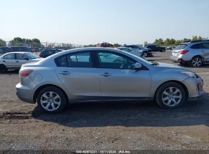 Lot #2996533625 2013 MAZDA MAZDA3 I SPORT