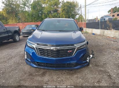 Lot #2996533624 2022 CHEVROLET EQUINOX FWD RS