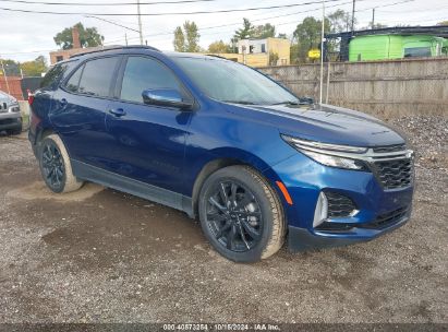 Lot #2996533624 2022 CHEVROLET EQUINOX FWD RS