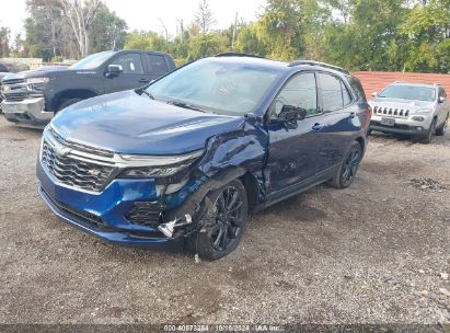 Lot #2996533624 2022 CHEVROLET EQUINOX FWD RS