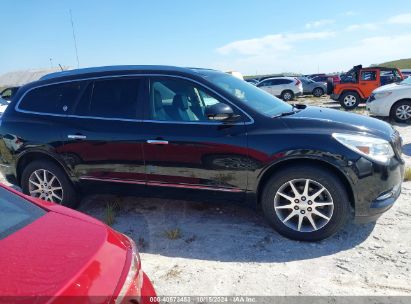 Lot #3035076496 2017 BUICK ENCLAVE LEATHER