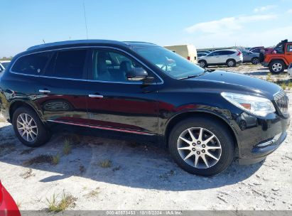 Lot #3035076496 2017 BUICK ENCLAVE LEATHER