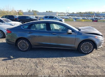 Lot #2995299133 2017 FORD FUSION SE