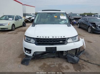 Lot #3046369574 2014 LAND ROVER RANGE ROVER SPORT 5.0L V8 SUPERCHARGED AUTOBIOGRAPHY