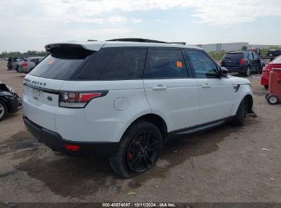 Lot #3046369574 2014 LAND ROVER RANGE ROVER SPORT 5.0L V8 SUPERCHARGED AUTOBIOGRAPHY