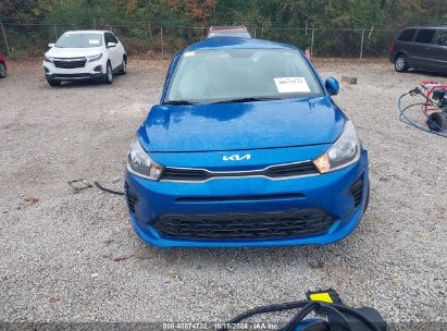 Lot #2995299116 2022 KIA RIO S