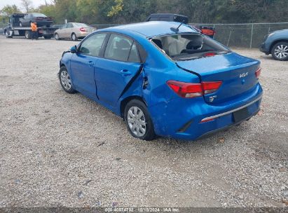 Lot #2995299116 2022 KIA RIO S