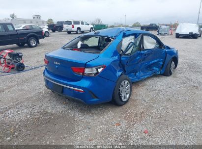 Lot #2995299116 2022 KIA RIO S