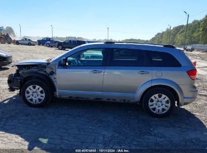 Lot #2996533607 2018 DODGE JOURNEY SE