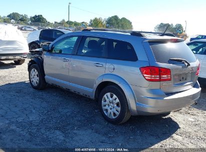 Lot #2996533607 2018 DODGE JOURNEY SE