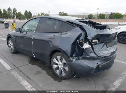 Lot #2992833029 2020 TESLA MODEL Y LONG RANGE DUAL MOTOR ALL-WHEEL DRIVE