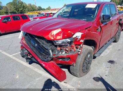 Lot #3032321529 2022 FORD RANGER LARIAT