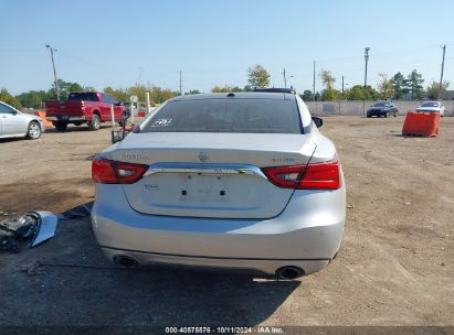 Lot #3053064324 2017 NISSAN MAXIMA 3.5 PLATINUM