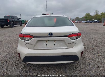 Lot #2995299392 2021 TOYOTA COROLLA HYBRID LE