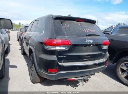 Lot #2996533595 2022 JEEP GRAND CHEROKEE WK LIMITED 4X4