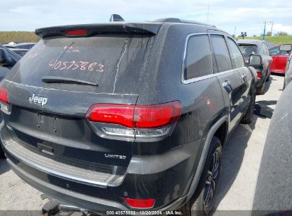 Lot #2996533595 2022 JEEP GRAND CHEROKEE WK LIMITED 4X4