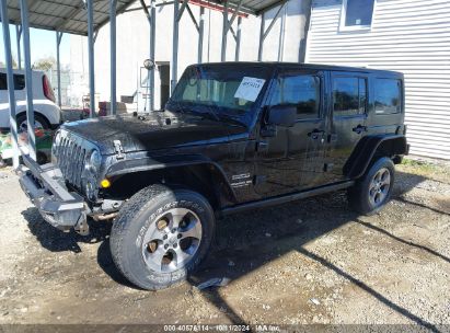 Lot #3037527405 2016 JEEP WRANGLER UNLIMITED SPORT