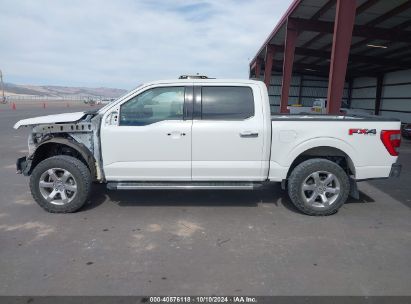 Lot #2992831786 2022 FORD F-150 LARIAT