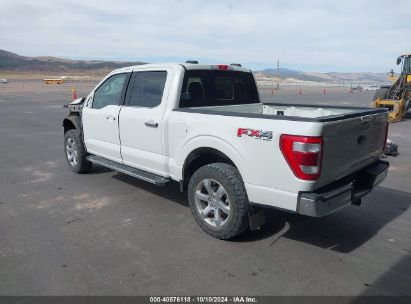 Lot #2992831786 2022 FORD F-150 LARIAT