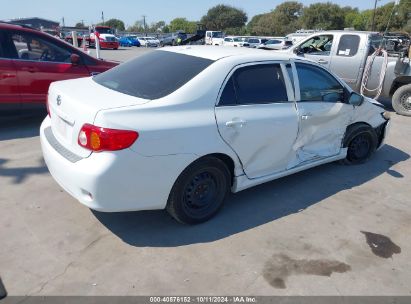 Lot #2995300891 2010 TOYOTA COROLLA