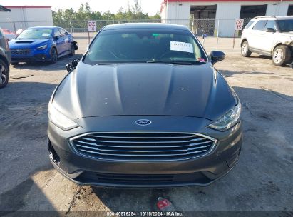 Lot #2995283033 2020 FORD FUSION SE