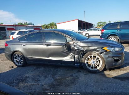 Lot #2995283033 2020 FORD FUSION SE