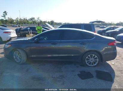 Lot #2995283033 2020 FORD FUSION SE