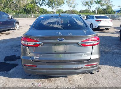 Lot #2995283033 2020 FORD FUSION SE