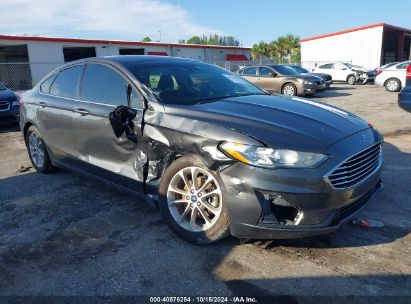 Lot #2995283033 2020 FORD FUSION SE