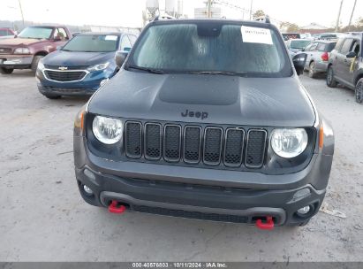 Lot #2992817335 2020 JEEP RENEGADE TRAILHAWK 4X4