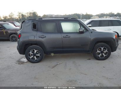 Lot #2992817335 2020 JEEP RENEGADE TRAILHAWK 4X4