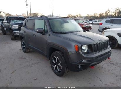 Lot #2992817335 2020 JEEP RENEGADE TRAILHAWK 4X4