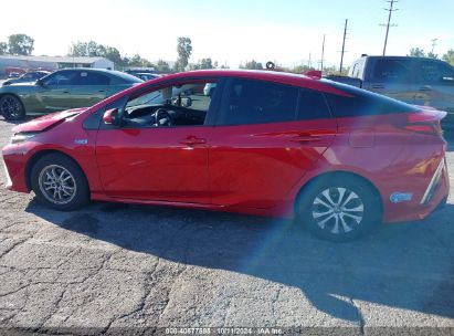 Lot #2992833021 2021 TOYOTA PRIUS PRIME LE