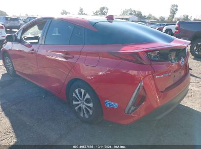 Lot #2992833021 2021 TOYOTA PRIUS PRIME LE