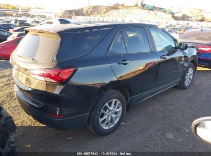 Lot #2995299369 2022 CHEVROLET EQUINOX FWD 1FL