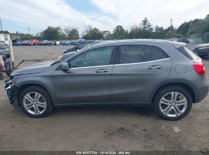 Lot #2995299370 2016 MERCEDES-BENZ GLA 250 4MATIC