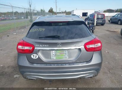 Lot #2995299370 2016 MERCEDES-BENZ GLA 250 4MATIC