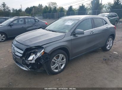 Lot #2995299370 2016 MERCEDES-BENZ GLA 250 4MATIC