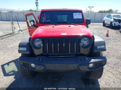 Lot #2992833026 2022 JEEP WRANGLER UNLIMITED WILLYS 4X4