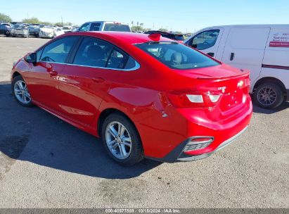 Lot #3035089362 2017 CHEVROLET CRUZE LT AUTO