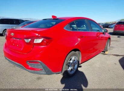 Lot #3035089362 2017 CHEVROLET CRUZE LT AUTO