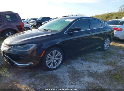 Lot #2995299358 2015 CHRYSLER 200 LIMITED