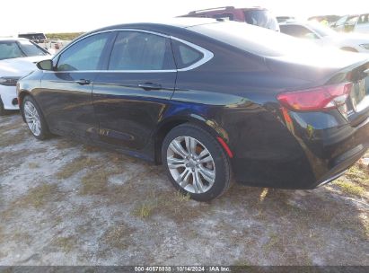 Lot #2995299358 2015 CHRYSLER 200 LIMITED